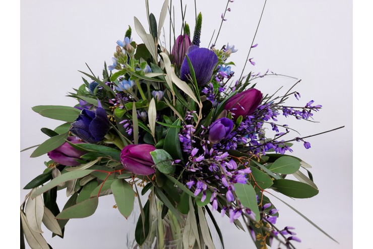 Blumenstrauß lila