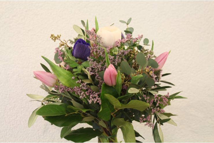 Blumenstrauß Violett-Rosa