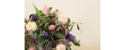 Blumenstrauß Violett-Rosa