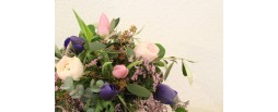 Blumenstrauß Violett-Rosa