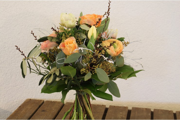 Blumenstrauß  Orange